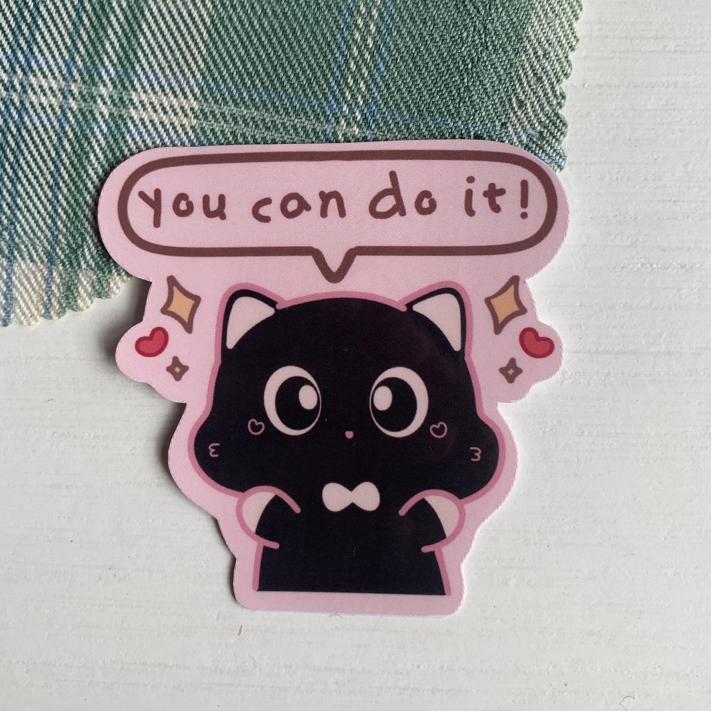 You Can Do It Waterproof Vinyl Sticker
