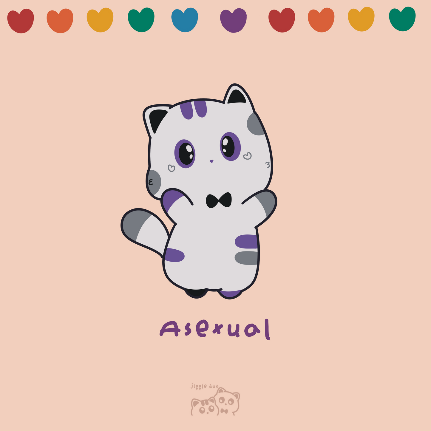 Rainbow Cat Stickers π³οΈβπ