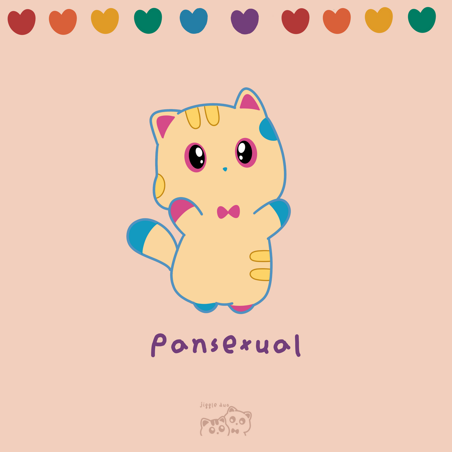 Rainbow Cat Stickers π³οΈβπ