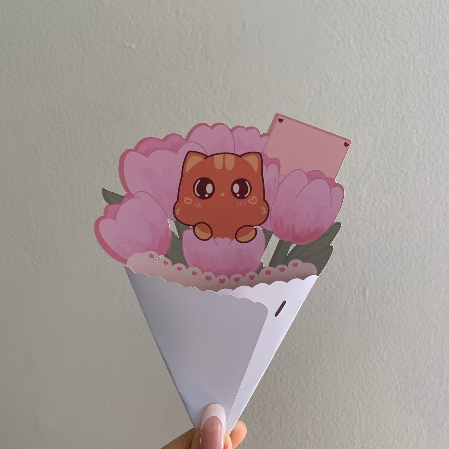 Bouquet Cut-Out Cards
