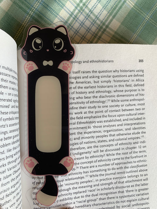 Cute Magnetic Silly Cat Magnetic Bookmarks