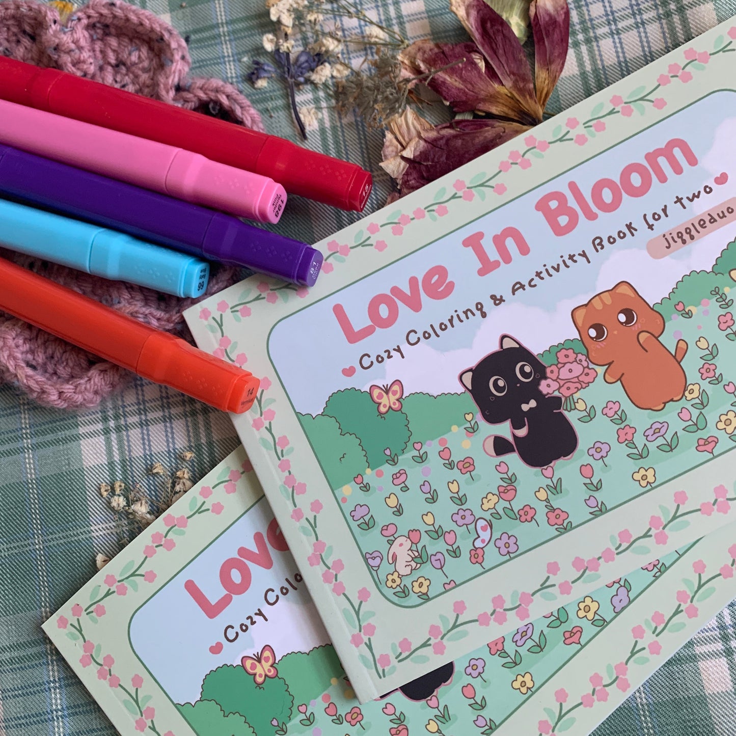 Cozy Coloring & Activity Book for two