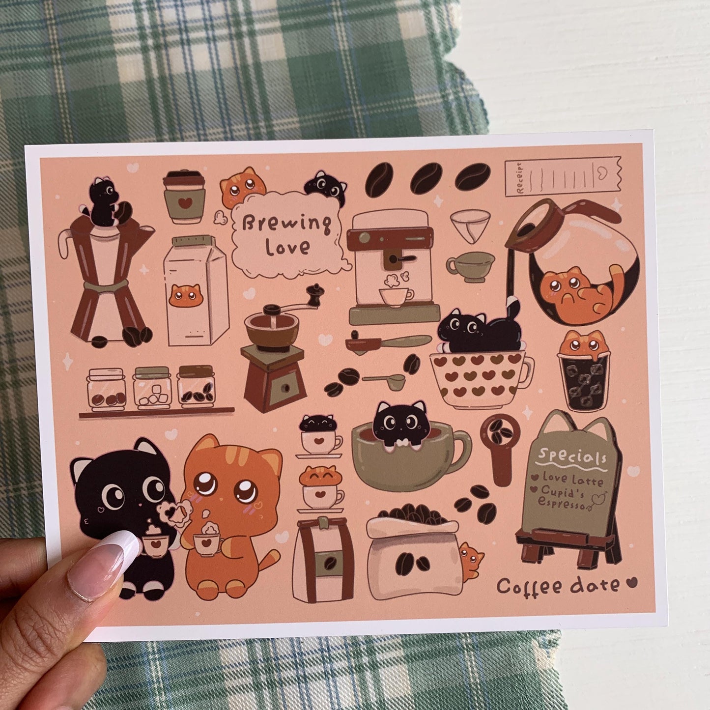 Coffee Date Art Print