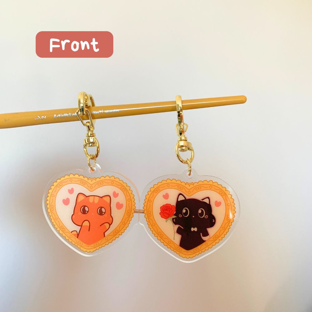 I Adore You 💖 Matching Magnetic Keychain