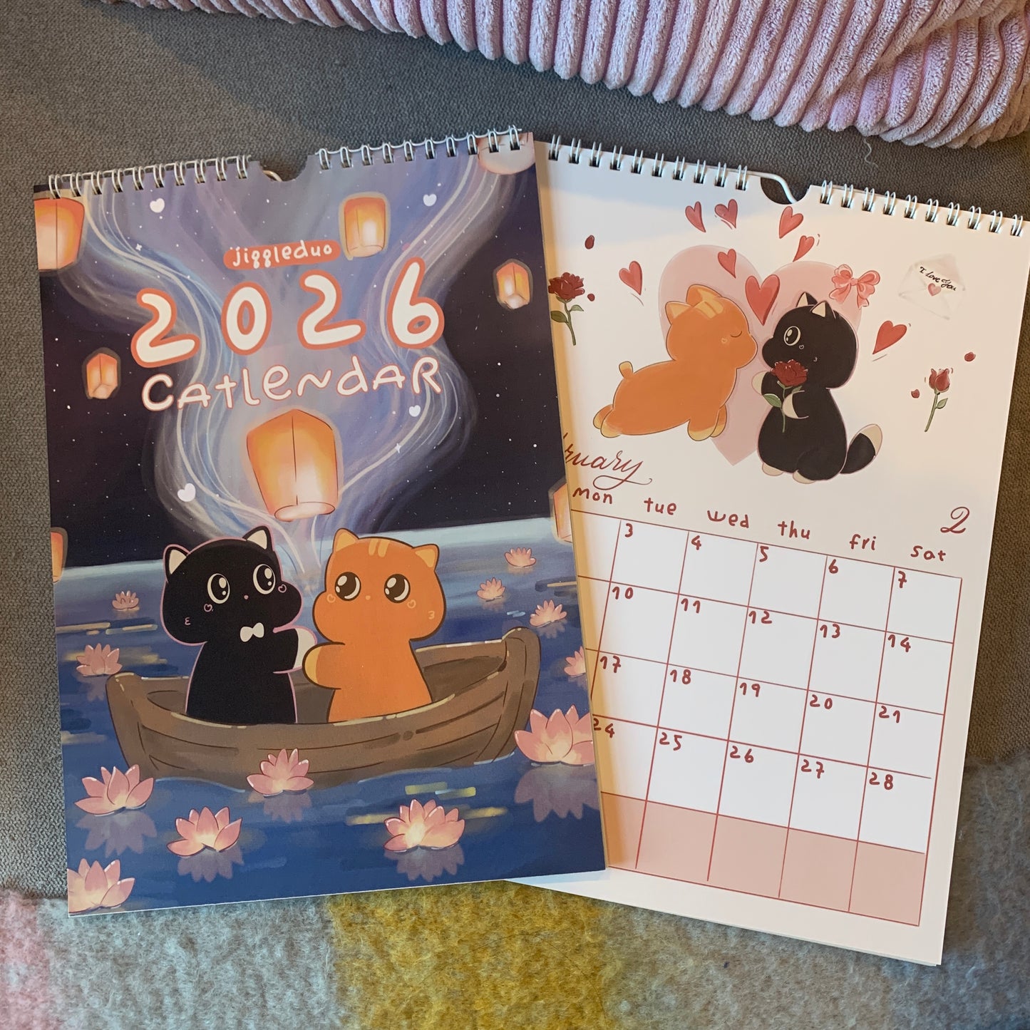 JiggleDuo 2026 Catlendar