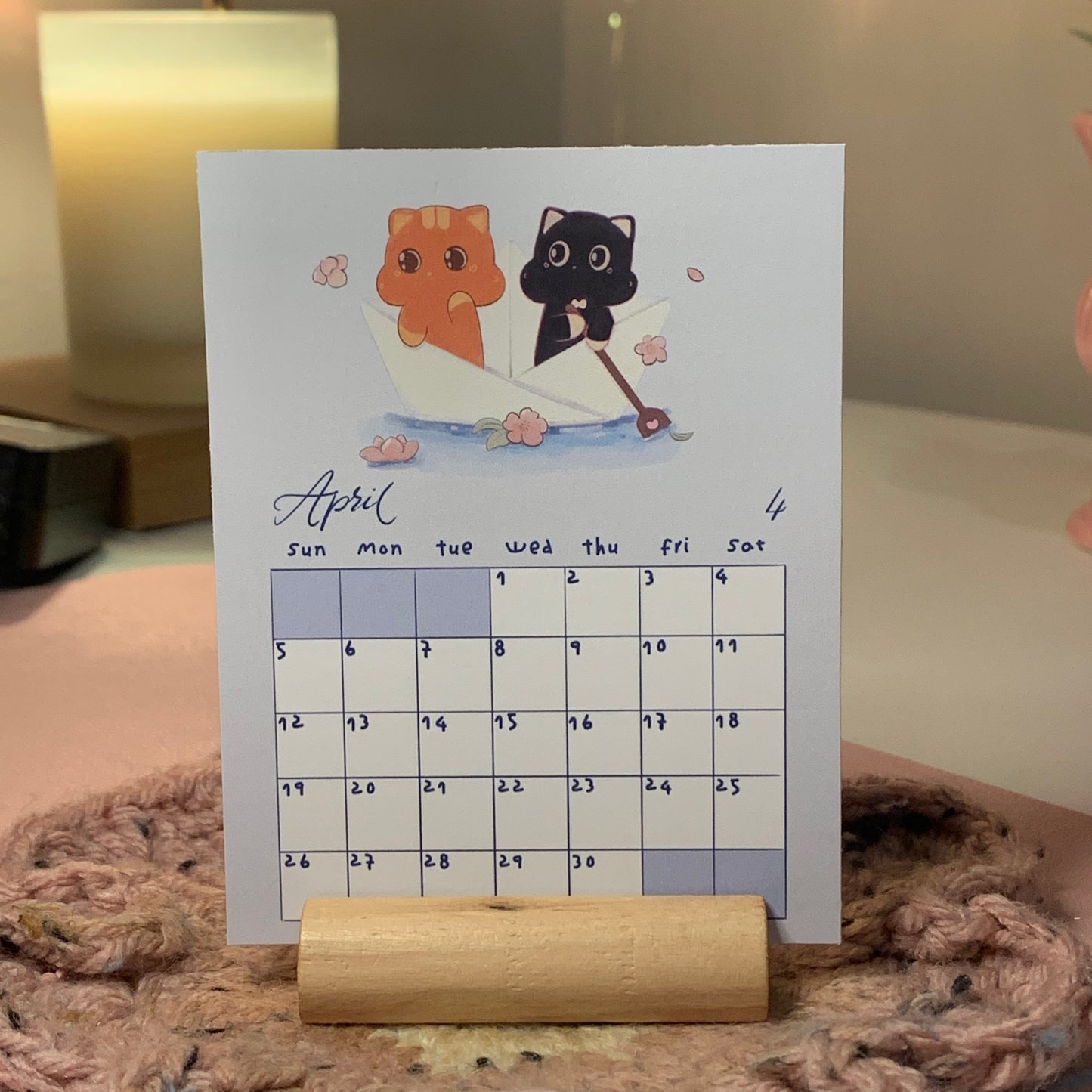 JiggleDuo 2026 Table Catlendar