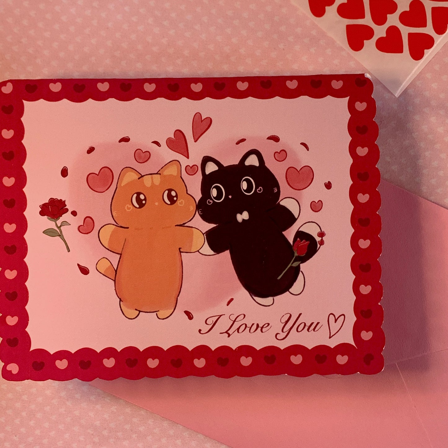 Be Mine - 'I Love You' Blank Card