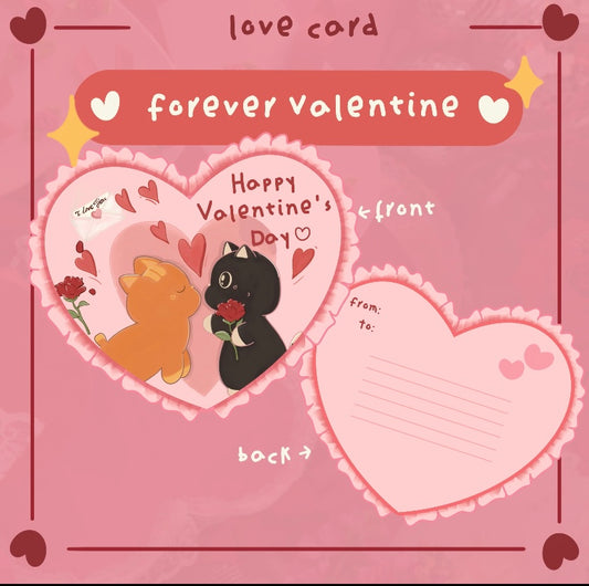 Forever Valentine - Happy Valentine's Day Card