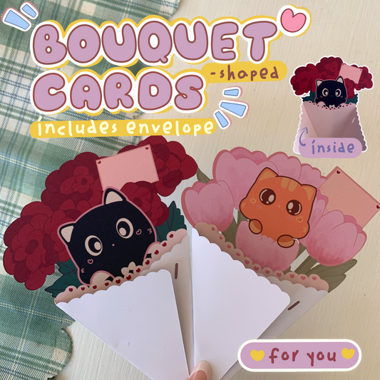 Bouquet Cut-Out Cards