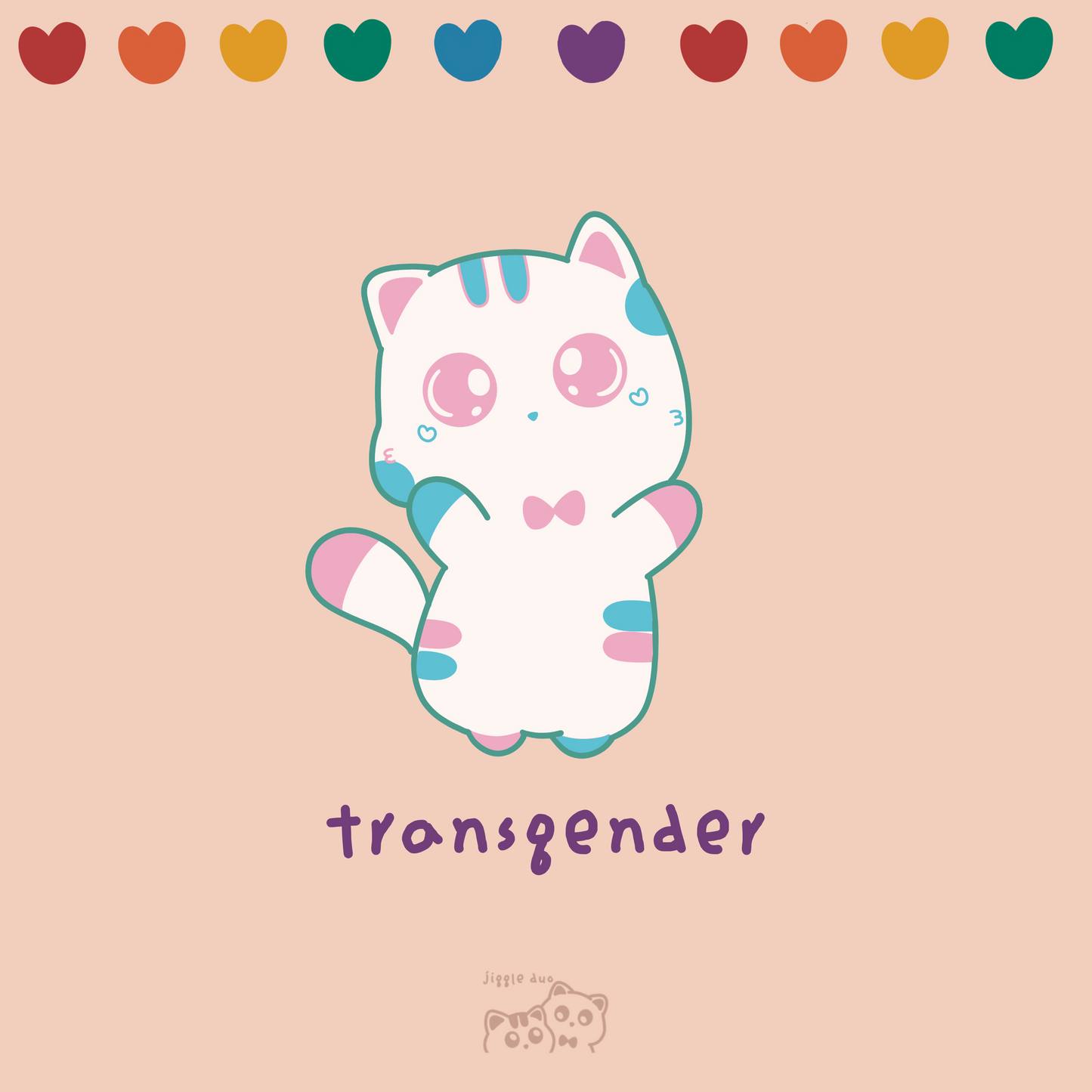 Rainbow Cat Stickers 🏳️‍🌈
