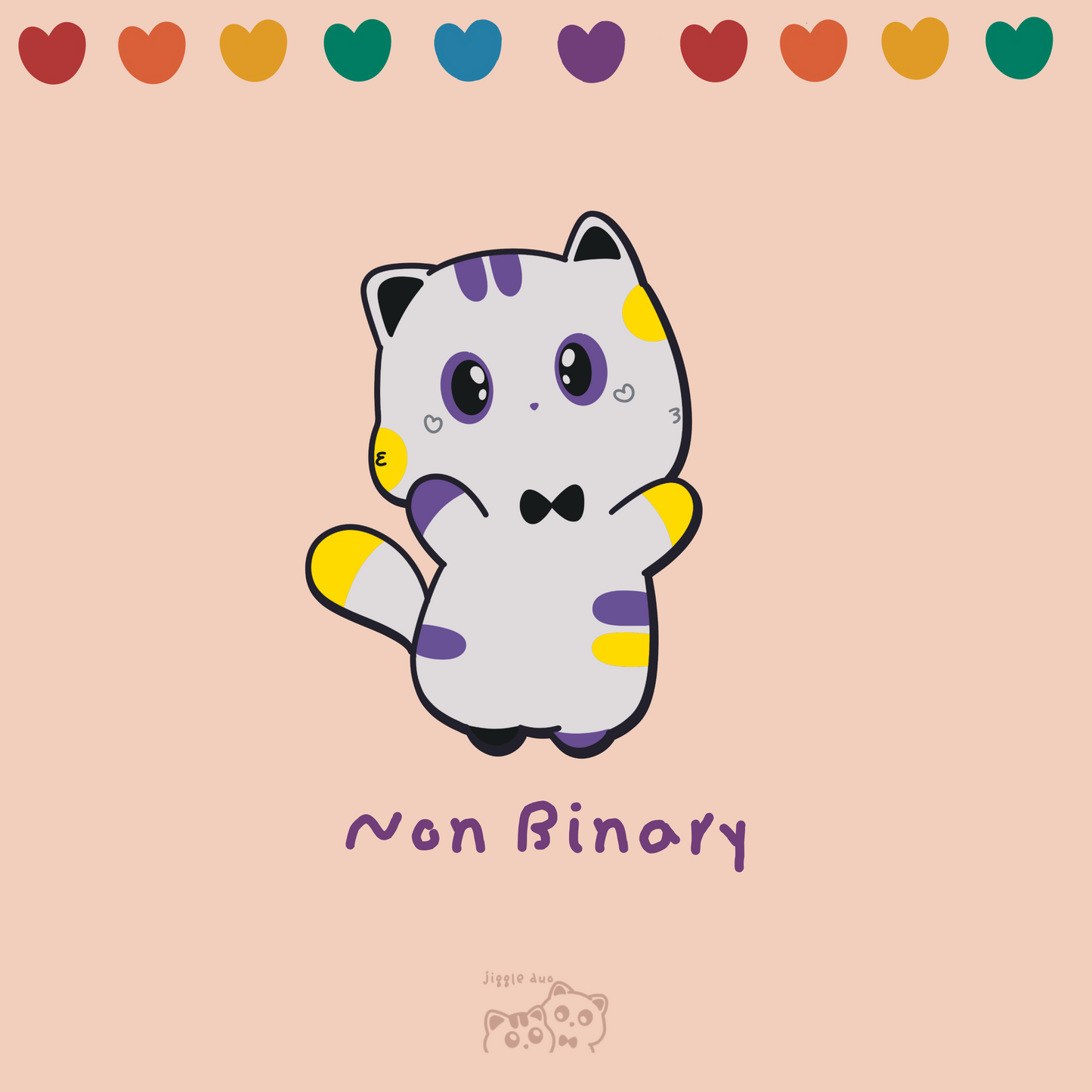 Rainbow Cat Stickers 🏳️‍🌈