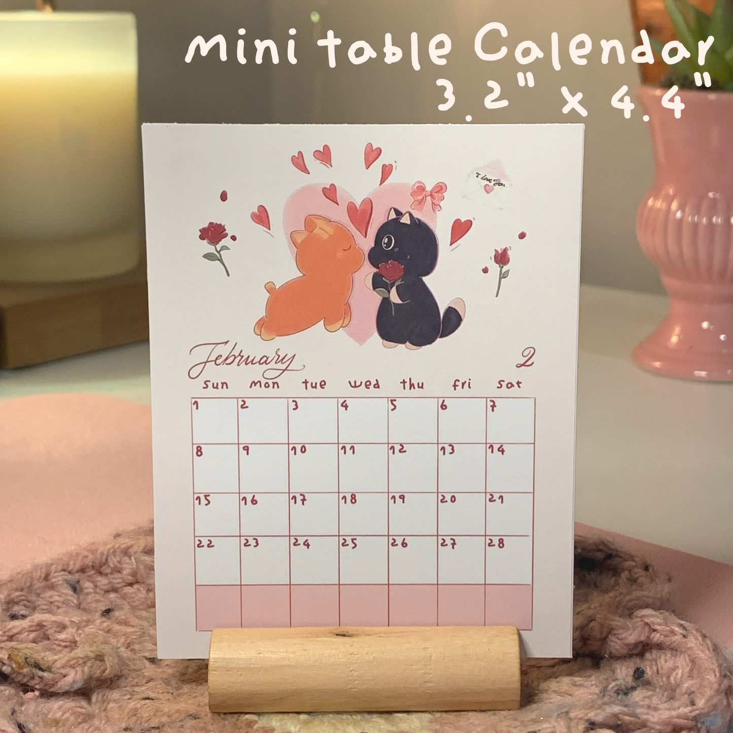 JiggleDuo 2026 Table Catlendar