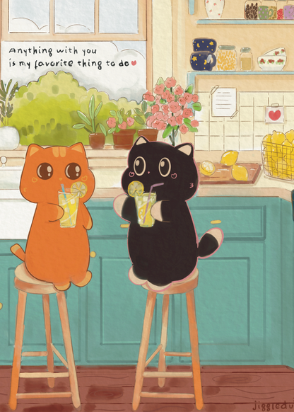 Anything With You is My Favorite Thing To Do - Art Print