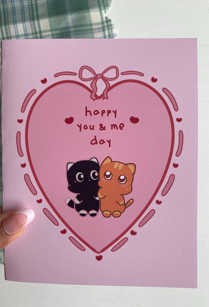 Happy You & Me Day Card
