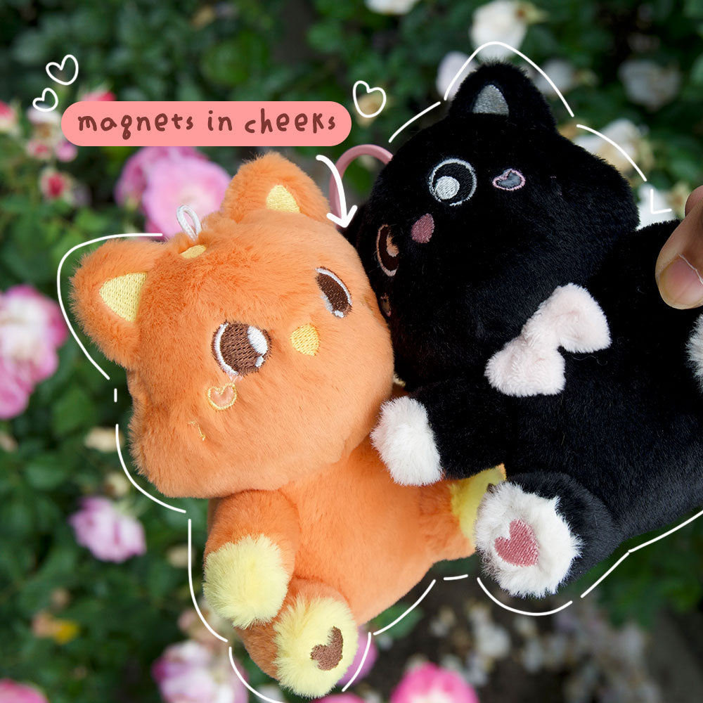 [PRE-ORDER] JiggleDuo Magnetic Couple Plush Keychains Set