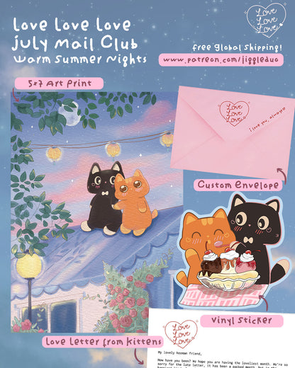 Love Love Love Snail Mail Club