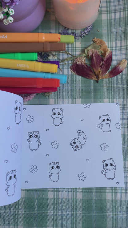 Love In Bloom: Coloring and Activity Book For Two 💕